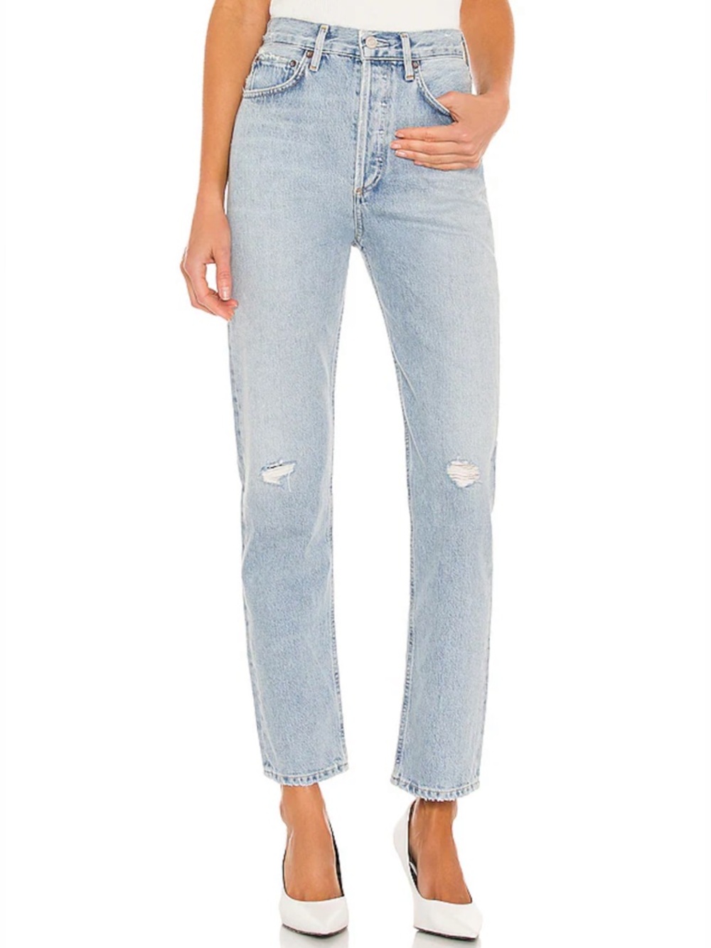 Agolde 90s Pinch Waist Jeans in Flashback